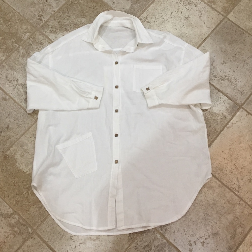 LONG WHITE SHIRT